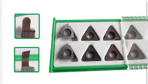 TGF32R175 Stainless Steel SS Carbide Grooving Sisipan Alat Alur Bubut