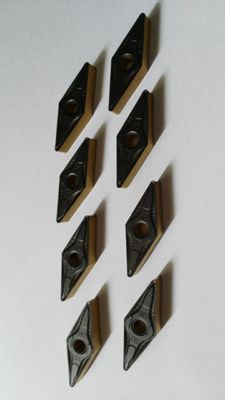 Ukiran Diamond VNMG Carbide Turning Inserts untuk Stainless Steel