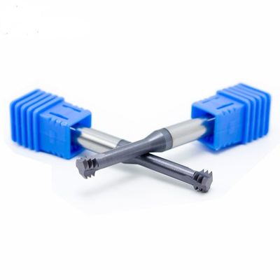 Internal Solid Carbide Thread Milling Tool Cutter End Mill Untuk Bubut CNC HR50-65